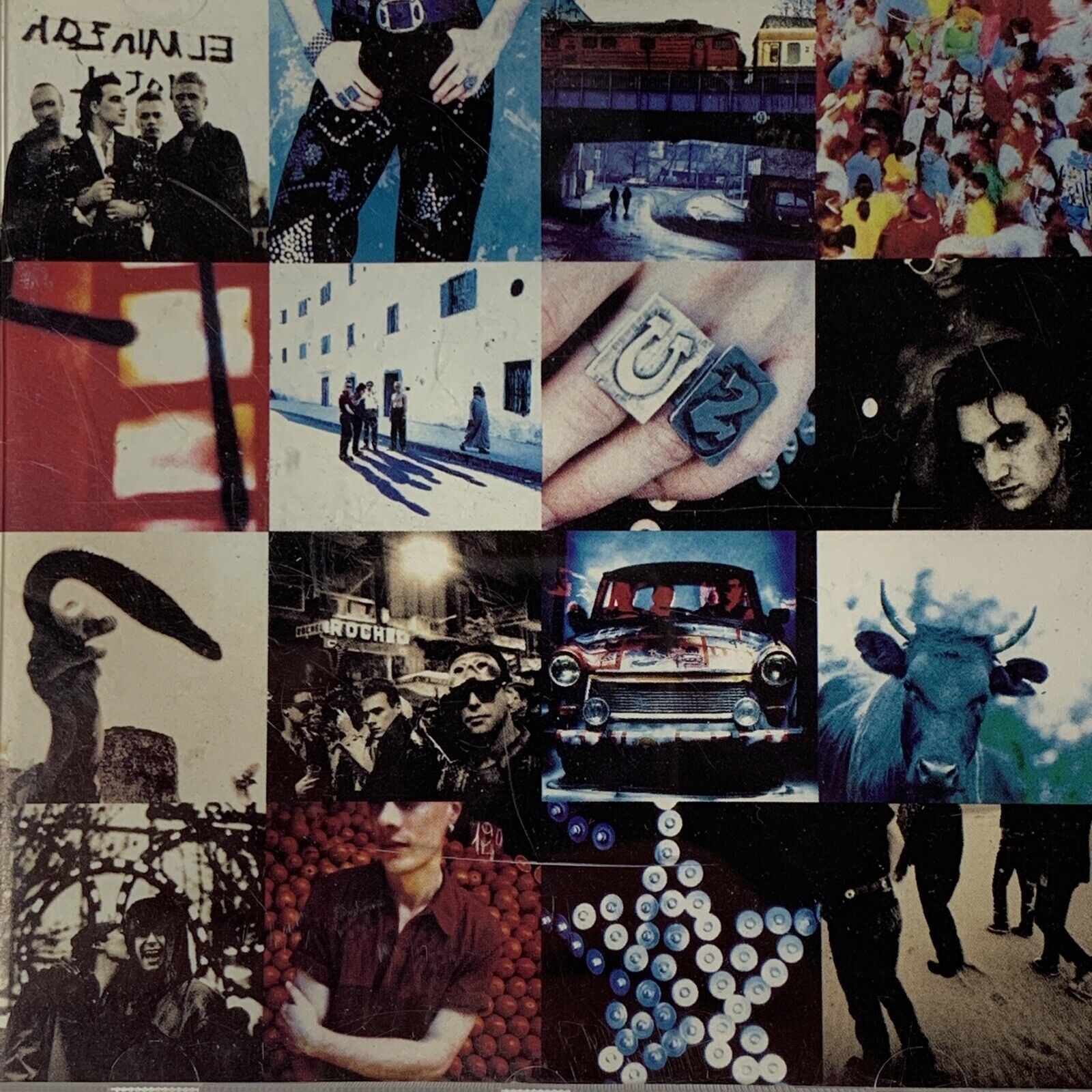 Achtung Baby by U2 (Music CD, Vintage 1991, Island Label), Rare Pre Barcode