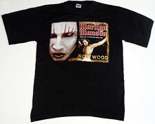 Marilyn Manson Shirt Vintage Guns God And Government World Tour 2001 picture