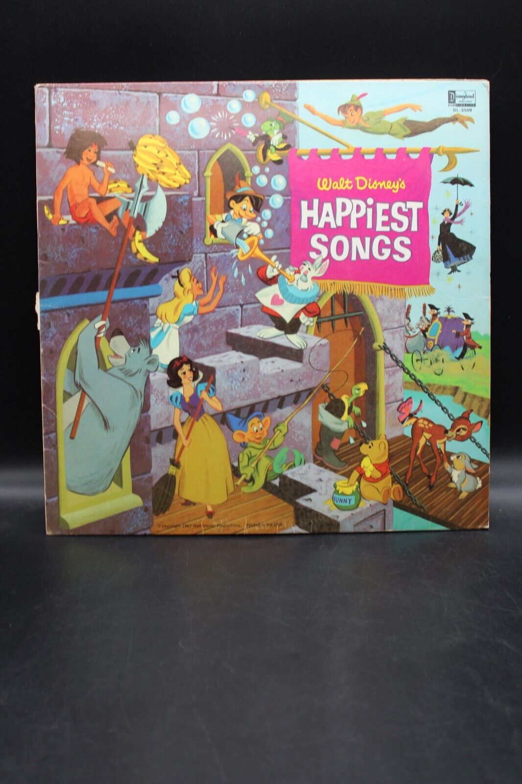 1967 Disneyland Records-Walt Disney\'s Happiest Songs  12\