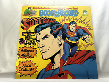 Superman Book & Record Set LP Peter Pan Records BR 520 All Pages 1978 Tested VG+ picture