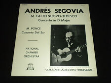 Andres Sergovia Concerto in D Major STEREO RARE~HOF Classical Guitar~FAST SHIP picture