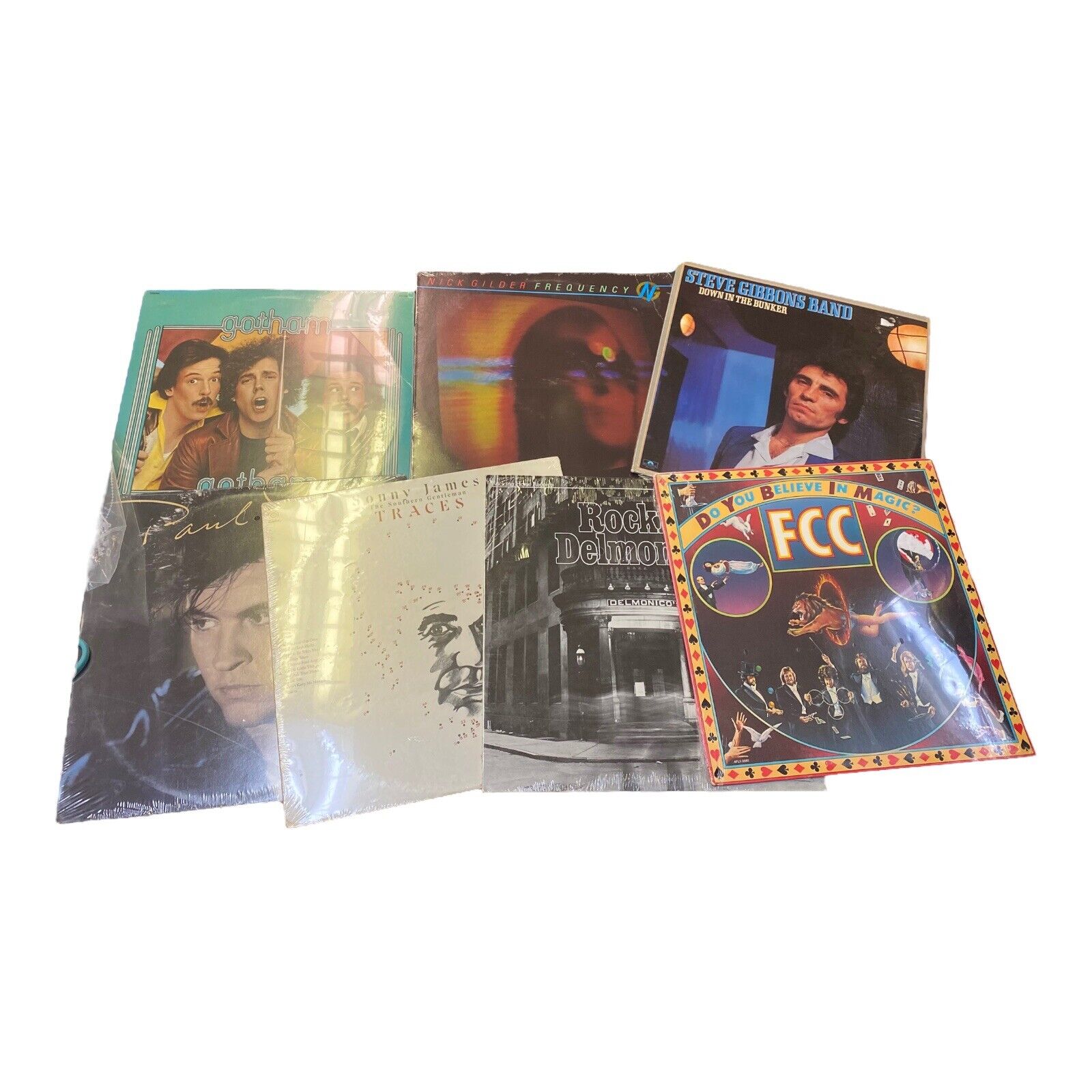 $6 New Old Stock Sealed Vinyl Records LP 70's 80's 90's $6 Flat Shipping