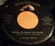 Gordon Terry 45 Gonna Go Down The River / When They Ring Those Wedding Bells picture