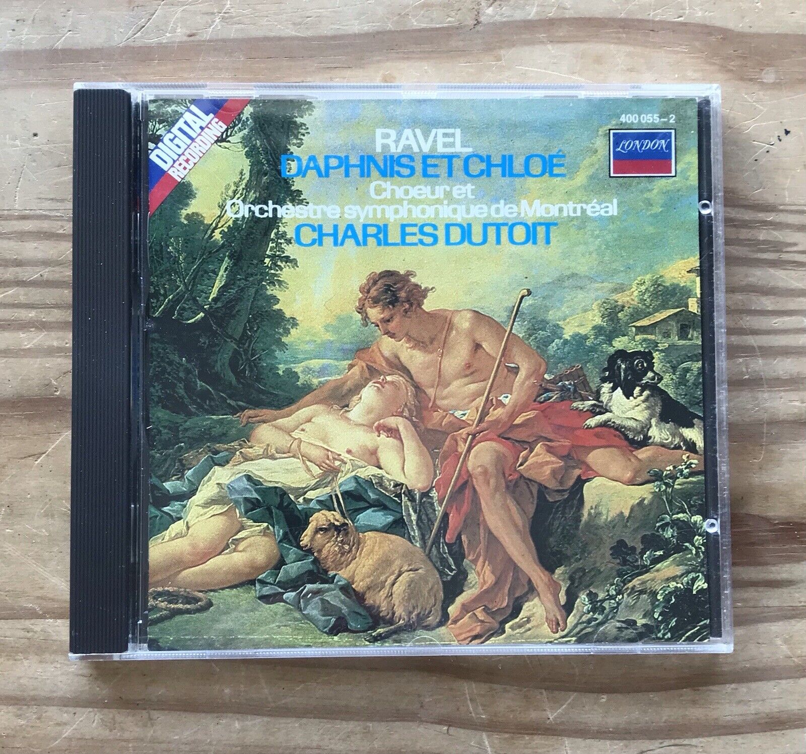 Vintage Ravel Daphnis Et Chloe Charles Dutoit CD Digital Recording