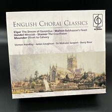 ENGLISH CHORAL CLASSICS Walton Elgar Handel Stainer [EMI 6 CD Set] SEALED RARE picture
