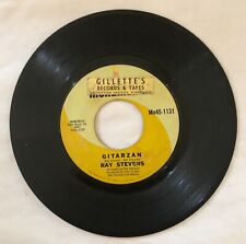 Ray Stevens - Gitarzan / Bagpipes - That's My Bag 45 RPM Single Play 7” Record picture