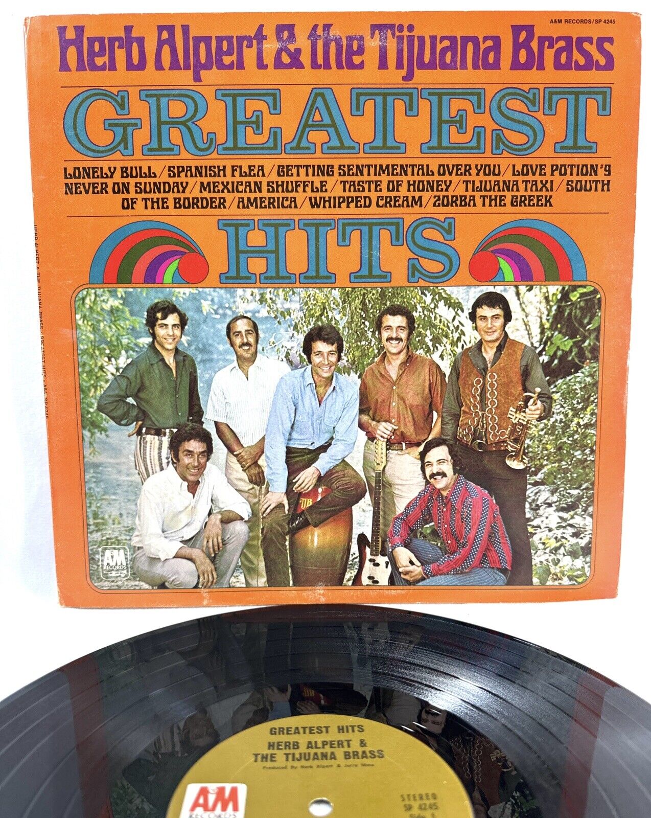 Herb Alpert And The Tijuana Brass Greatest Hits LP Vinyl Record SP 4245