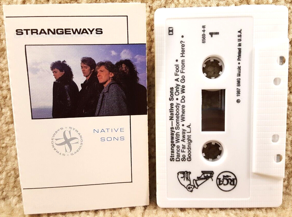 Strangeways Native Sons Cassette Tape RCA Records Vintage 1987 b