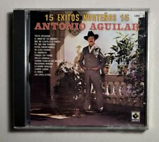 ANTONIO AGUILAR - 15 Exitos Norteños (CD, 1990, Musart) Mexico BRAND NEW RARE picture