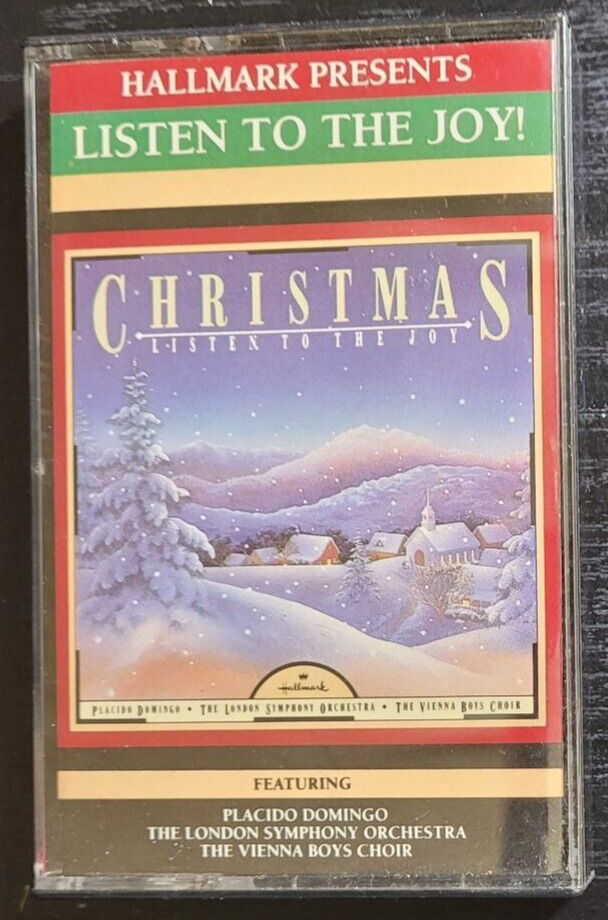 Rare Vtg Cassette Tapes Hallmark Listen to the Joy Christmas Music 1986