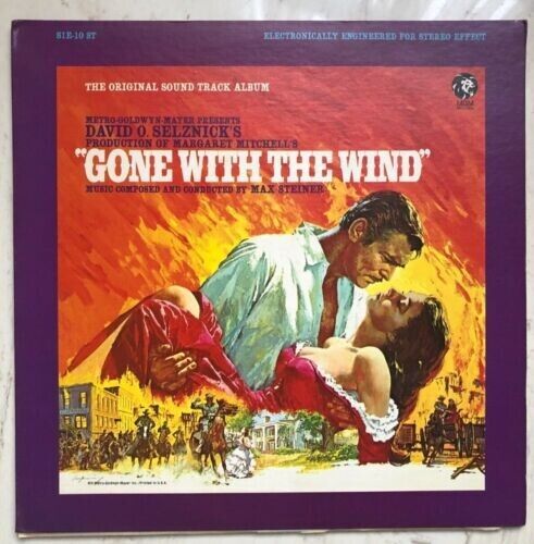 Vintage Gone With The Wind 1967 Original Sound Track Album MGM Records