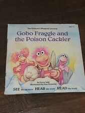 Vintage 1980s Gobo Fraggle Rock and the Poison Crackler 45 Rpm Storybook Record picture