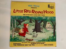 1968 Walt Disney Little Red Riding Hood and other Fairy Tales HTF Vinyl Record picture
