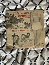 AUTOGRAPHED Danny Bridge Trio Vinyl 1960s Vintage picture