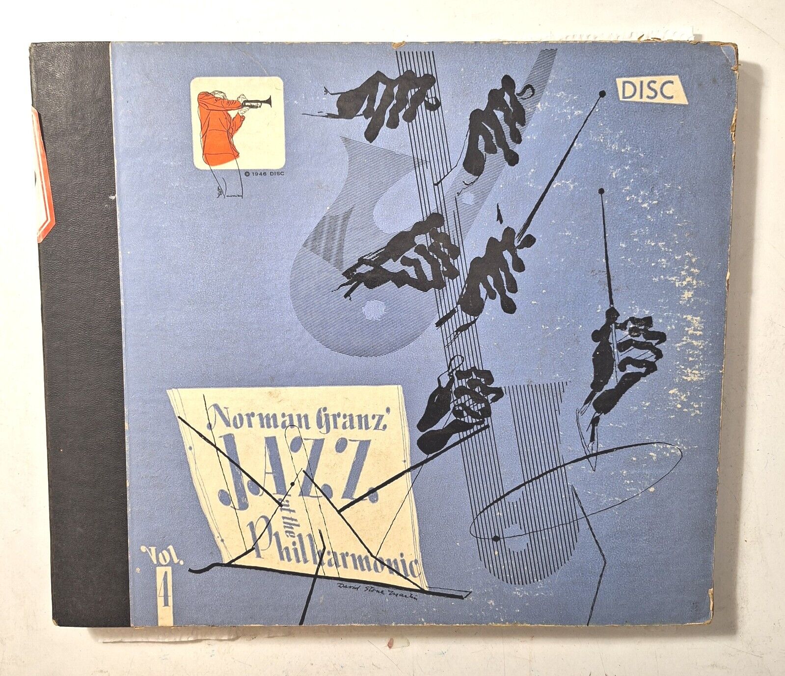 Norman Granz’ Jazz At The Philharmonic Vol 4 3X78RPM Set 1946