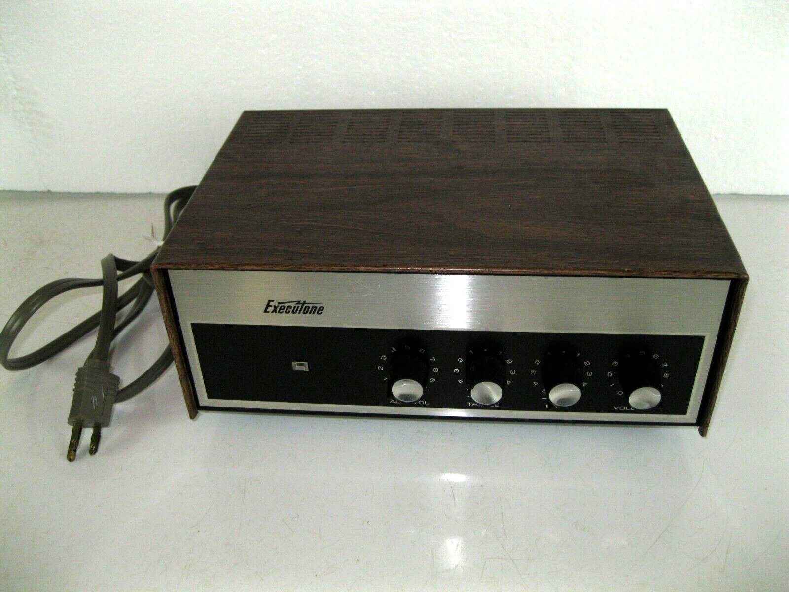 Vintage Executone PSK-625 Amplifier. WORKS.