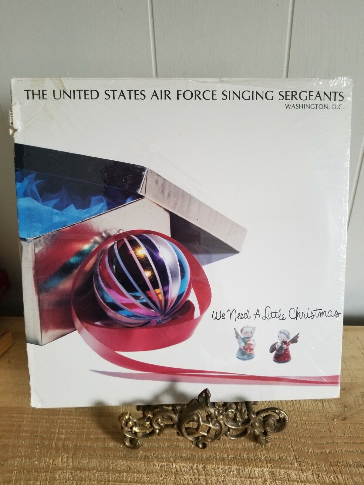 The US Air Force Singing Sergeants - We Need A Little Christmas (LP, 1985) 