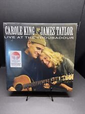 Carole King James Taylor - Live at the Troubadour Metallic Gold 2xLP Torn Wrap picture
