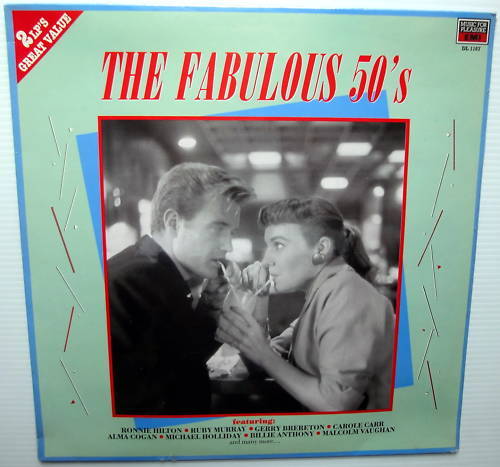 The Fabulous 50\'s 2xLP SEALED Rock n Roll RAY BURNS Billie Anthony RONNIE HILTON