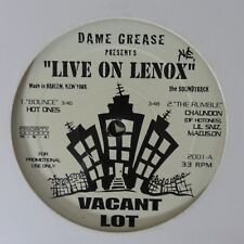 Live On Lenox Vacant Lot Promo Record Album Vinyl LP  picture