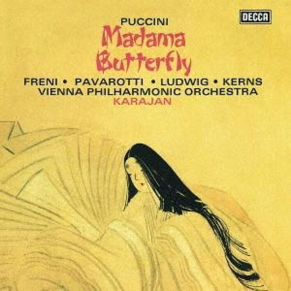 Puccini Madama Butterfly Karajan VPO JAPAN 2 SACD Hybrid TOWER RECORDS Japan