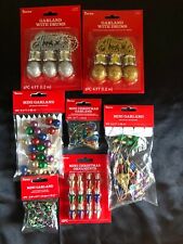 NEW DARICE MINI GARLAND YOUR CHOICE  DRUMS, BALL, BULBS  AND MORE picture