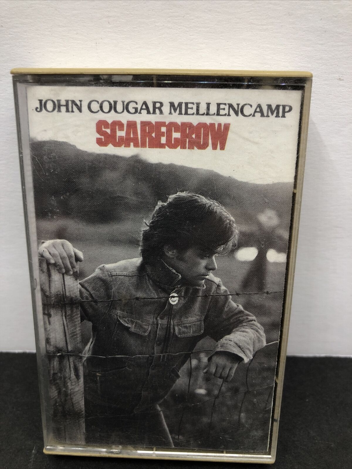 JOHN COUGAR MELLENCAMP  SCARECROW 1985 VINTAGE CASSETTE TAPE USED