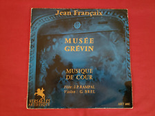 RARE JEAN FRANCAIX MUSEE GREVIN - VERSAILLES ART 6002 LP FRANCE - BREL VIOLIN picture