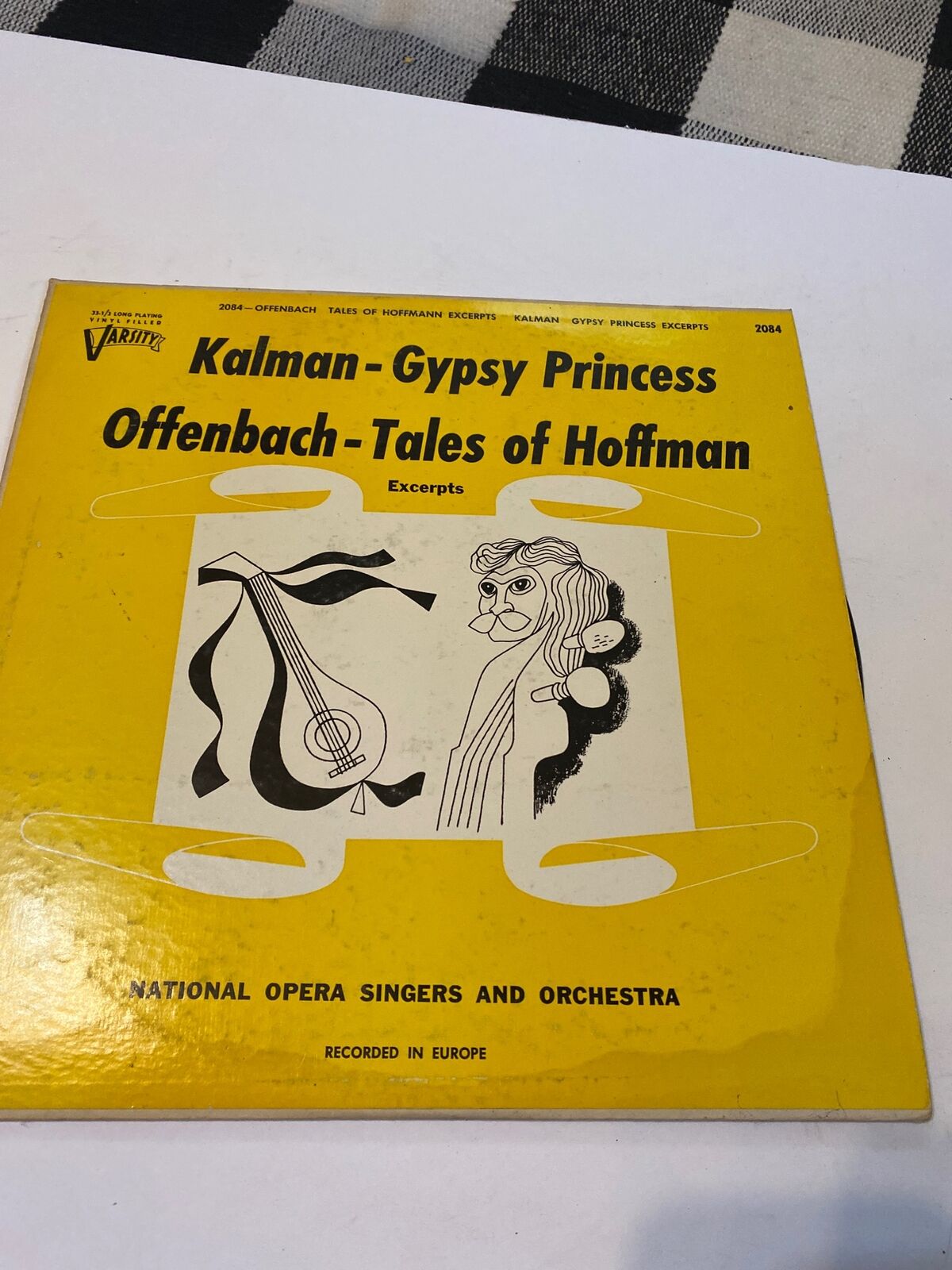 Vintage Vinyl Record Kalman-Gypsy Princess Offenbach- tales of Hoffman
