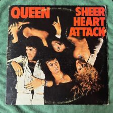 1974 QUEEN Sheer Heart Attack 7E-1026 LP Vinyl CTH Elektra Records Lyric Insert picture