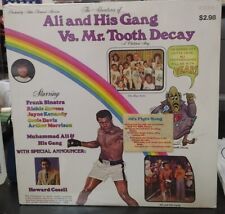 MUHAMMAD ALI & GANG VS. MR. TOOTH DECAY LP MINT SEALED w/ Sinatra. From Mrs Ali. picture