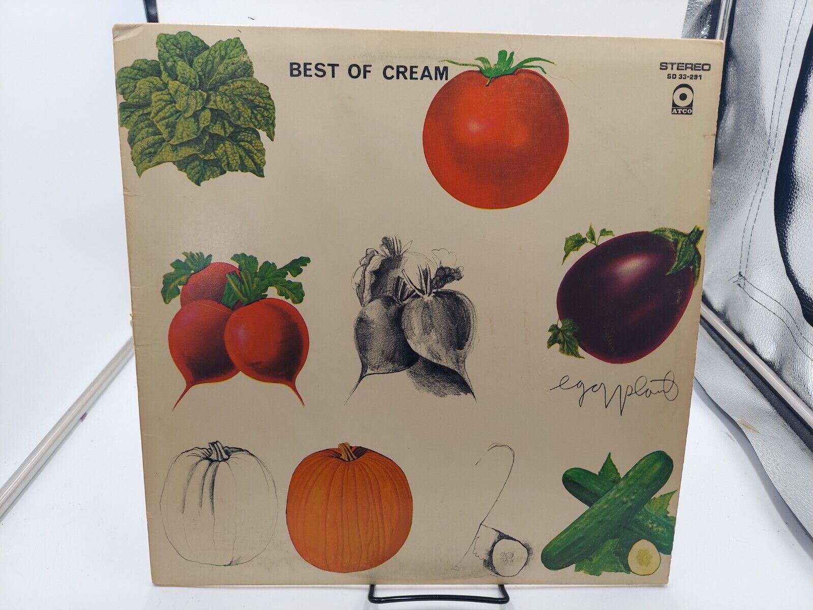 CREAM Best of Cream LP Record 1969 ATCO Ultrasonic Clean EX cVG+