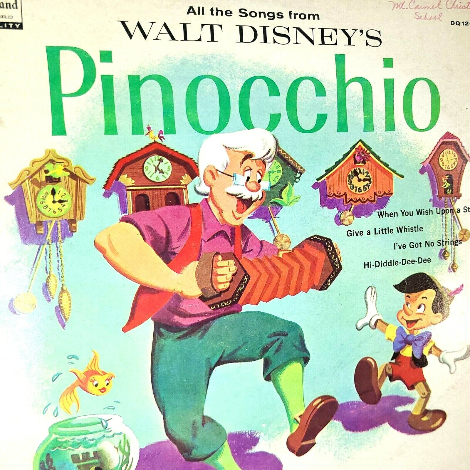 Walt Disney\'s Pinocchio Soundtrack 12\