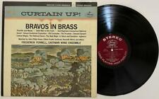 Frederick Fennell Curtain Up Bravos in Brass LP M- Mercury SR-90360 FR1/FR1 picture