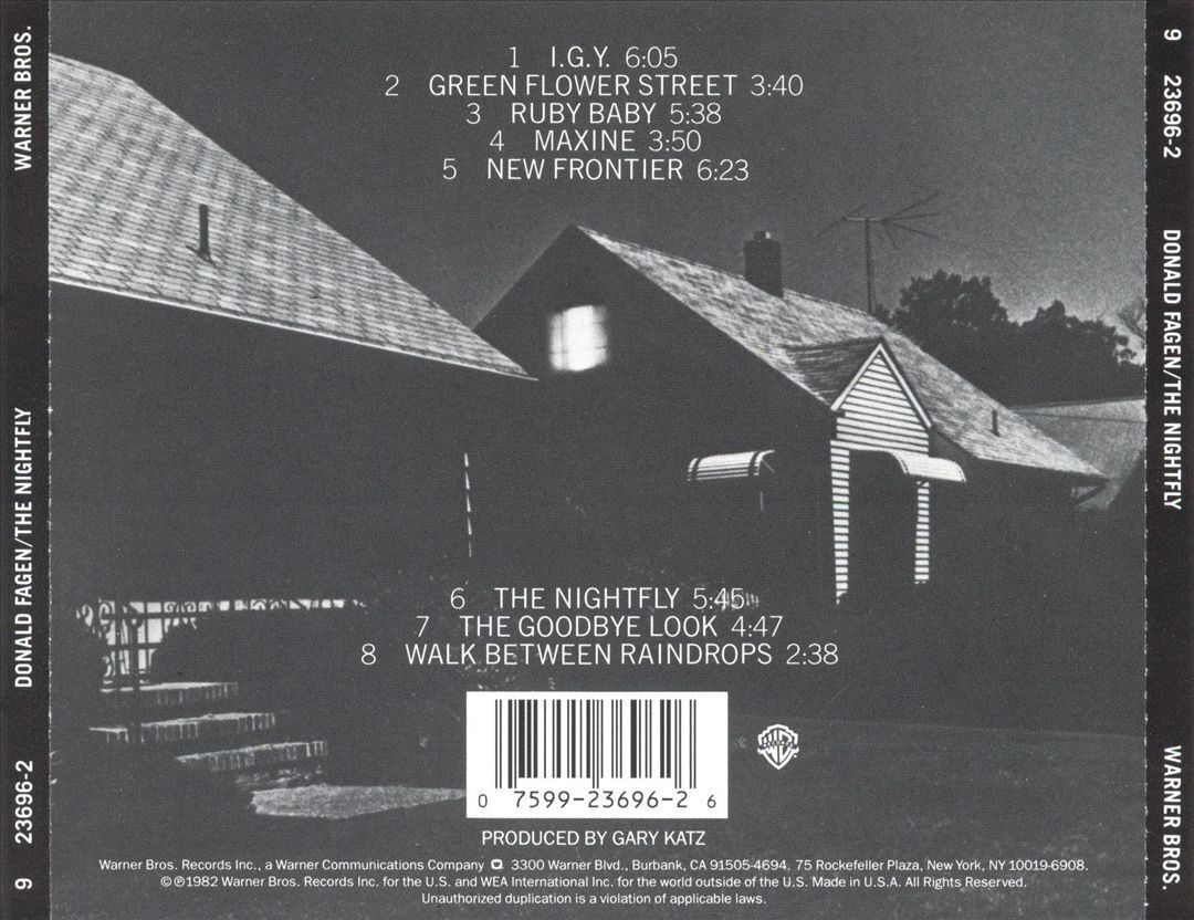 DONALD FAGEN - THE NIGHTFLY NEW CD