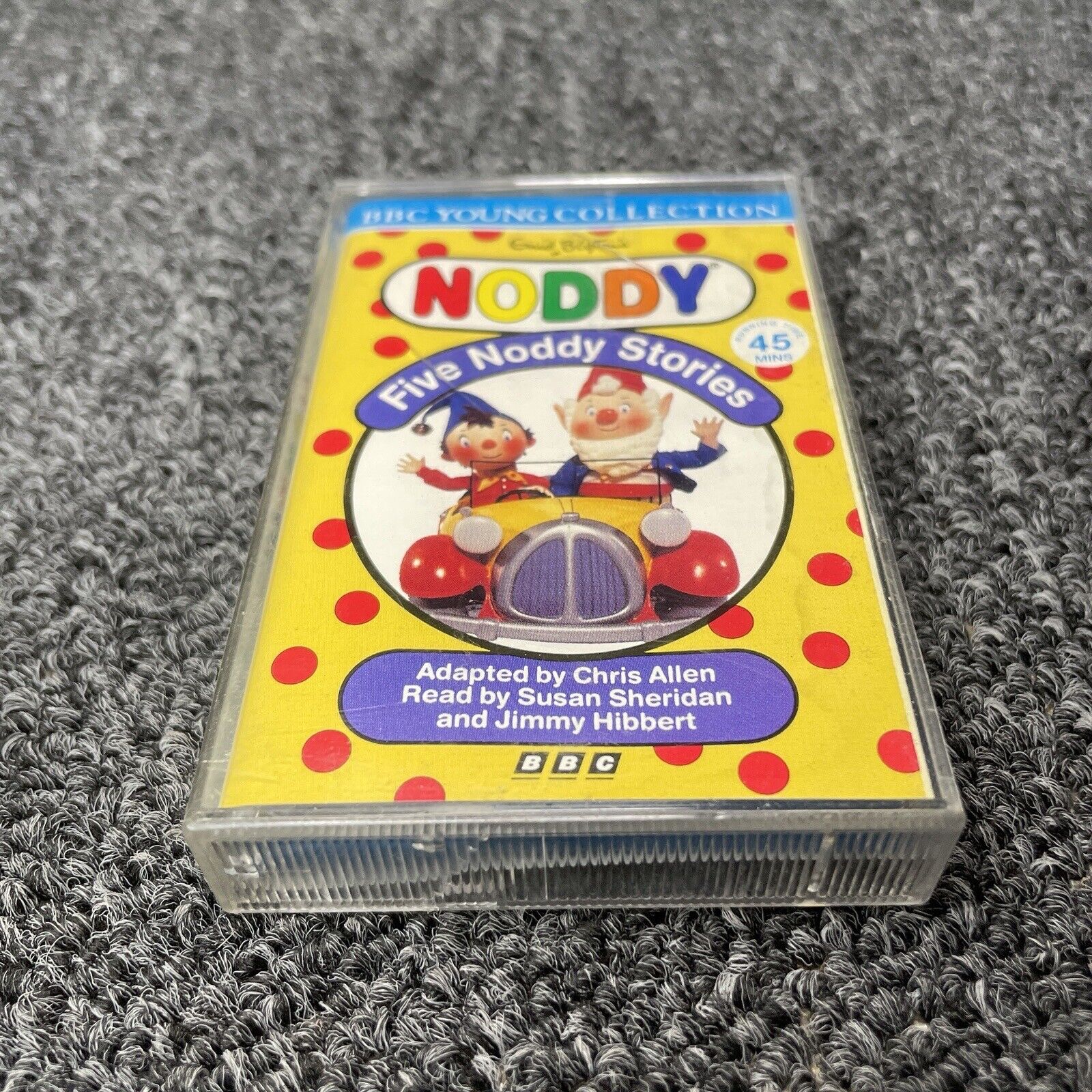 Cassette tape Childrens storybook - NODDY - Five Stories 1992
