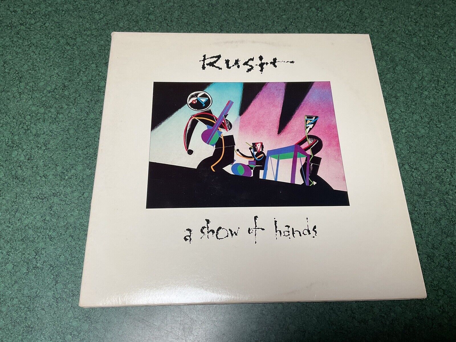 1989 Rush A Show Of Hands Vinyl LP N.Mt.