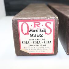 PIANO ROLL QRS Word Roll 9382 The Chi Cha Cha Cha Sha J. Lawrence Cook picture