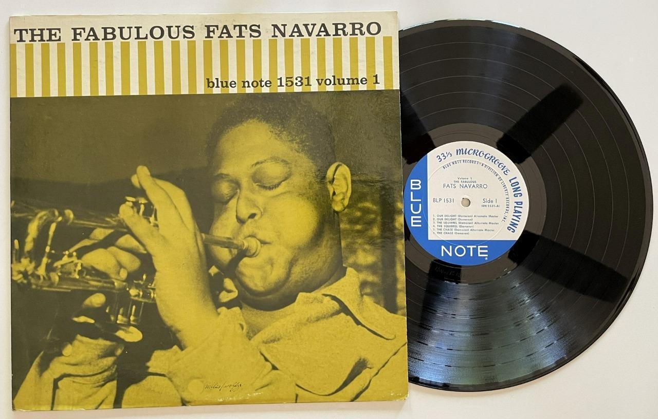 The Fabulous Fats Navarro Vol. 1 LP Blue Note Jazz (1966 Liberty press) RVG vg++
