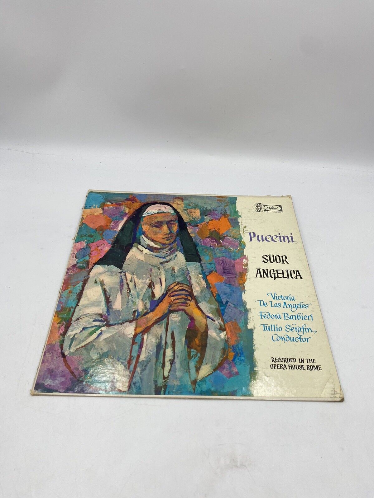 Puccini Suor Angelica Beginning (Vinyl LP, 12”) - Recorded In Opera House Rome