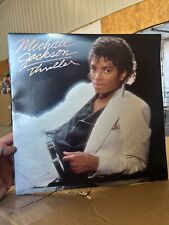 Vintage Michael Jackson Thriller 1982 LP Record Vinyl QE-38112 Epic Records picture