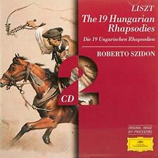 Liszt: Hungarian Rhapsodies Nos 1-19 -  CD Y4VG The Cheap Fast Free Post picture
