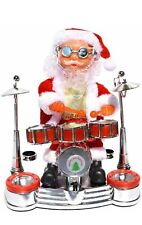Christmas Animated🎅Santa Claus Musical Lights Drums Christmas Party  picture