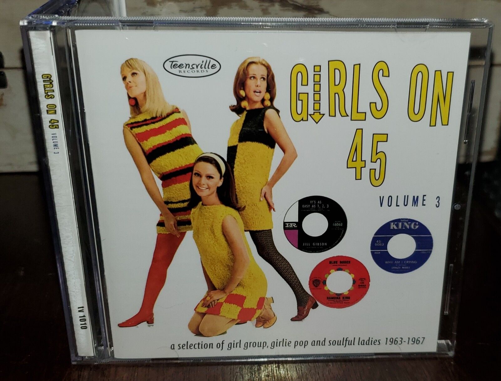 GIRLS ON 45  VOL. 3  CD 26 TRAX JILL GIBSON BLOSSOMS CINDY WILLIAMS APRIL YOUNG