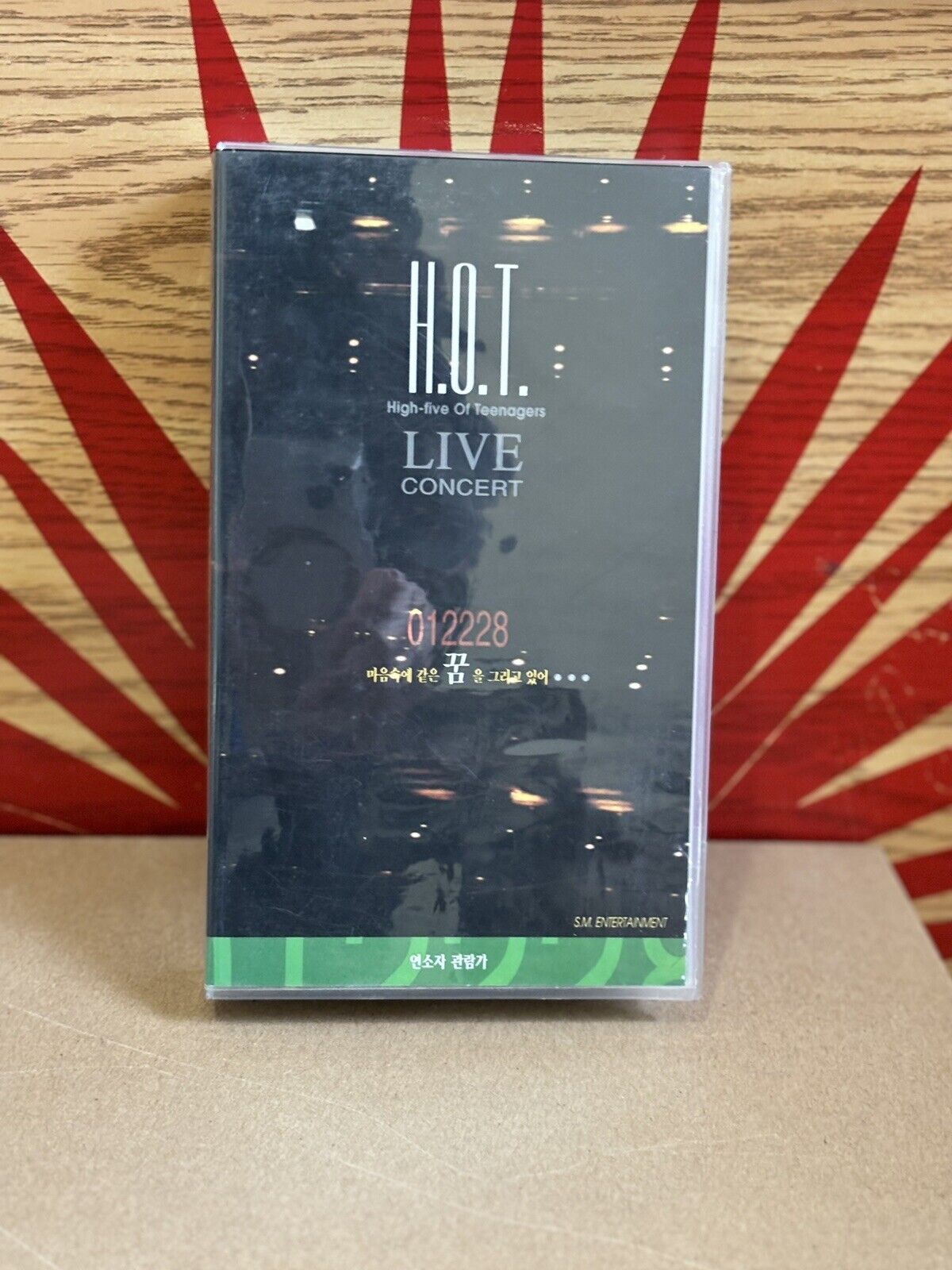 RARE Vintage 1999 H. O. T. High-five Of Teenagers Live Concert On VHS Korea