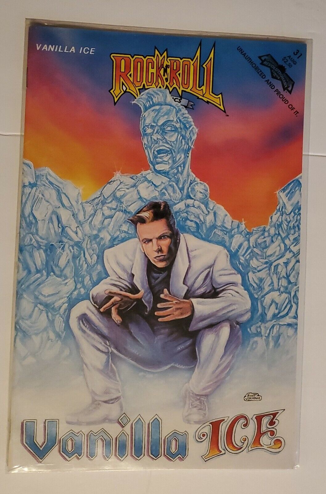 Vintage 1991 Rock N Roll Comics #31 Vanilla Ice Revolutionary Comic Book