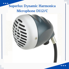 Superlux Dynamic Harmonica Microphone Pa System D112/C black picture