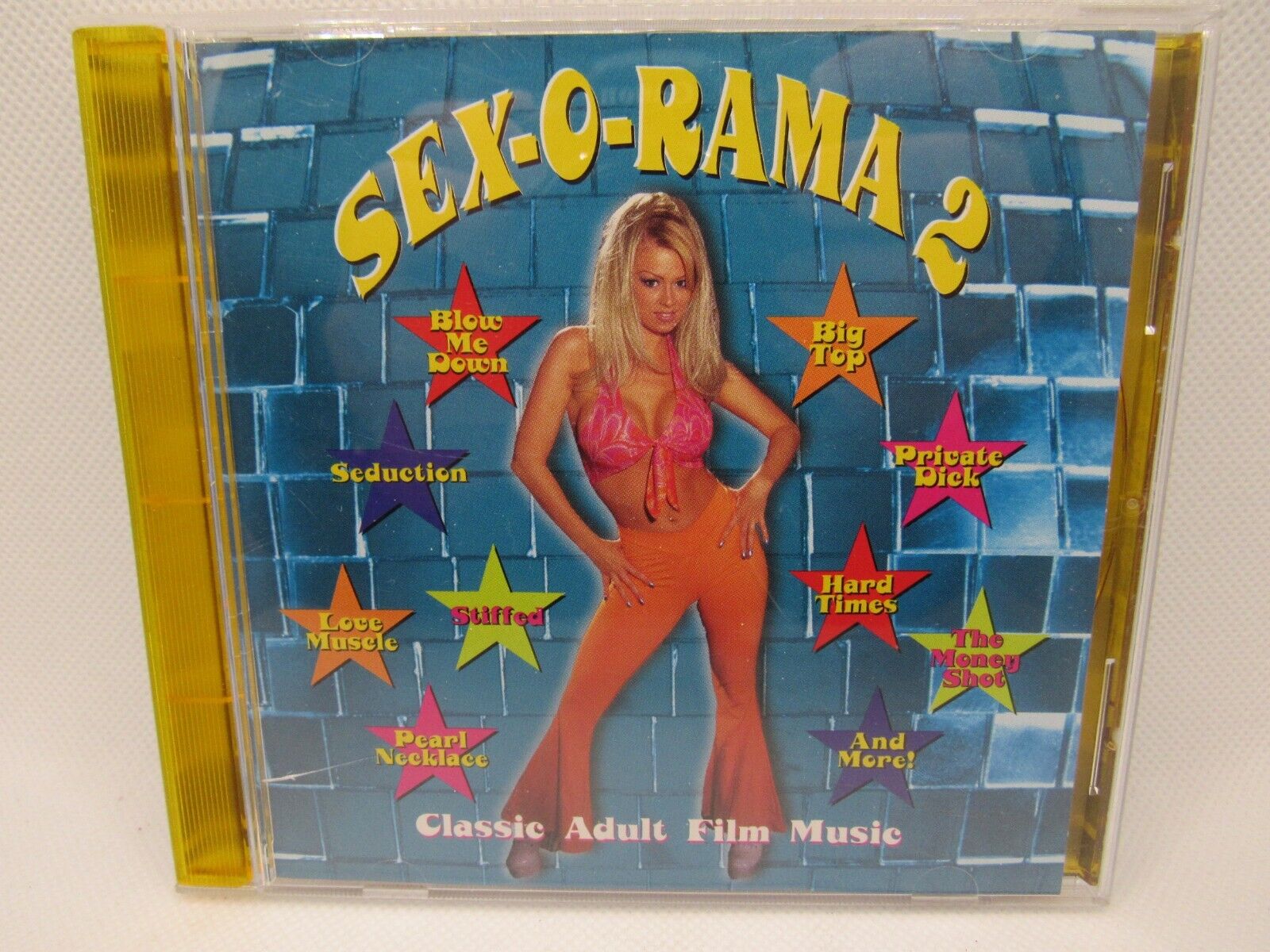 Vintage Sex-O-Rama 2 Classic Adult Film Music Used CD 1998 Tested Works