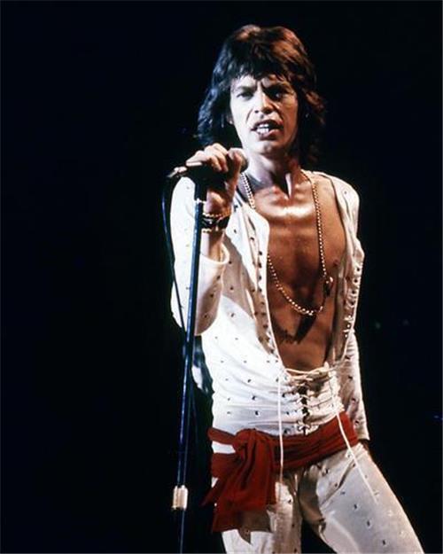 Mick Jagger The Rolling Stones Live On Stage 8x10 Glossy Photo