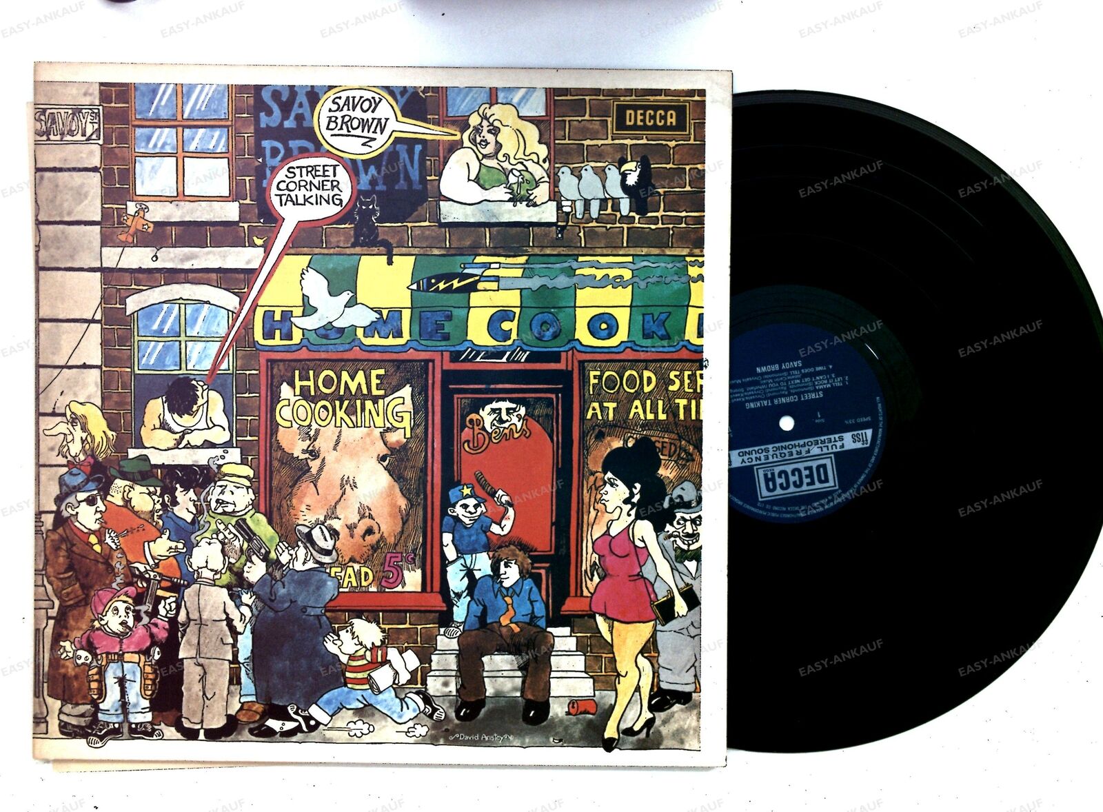 Savoy Brown - Street Corner Talking UK LP 1971 FOC \'*